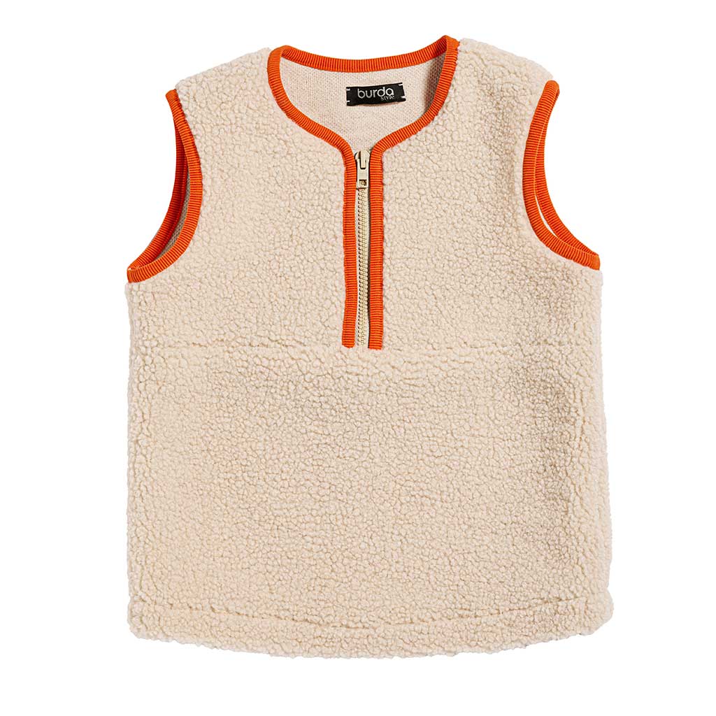Sweater og Vest Burda Kids str. 104-146 - Billede 7