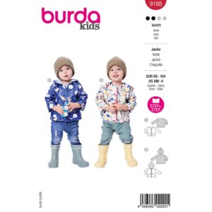 Jakke Burda Kids str. 68-104