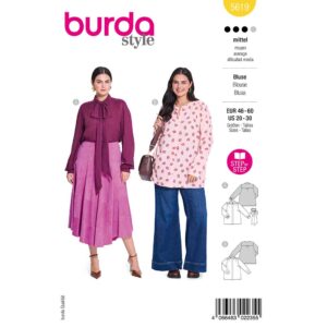 Bluse Burda Curvy str. 46-60