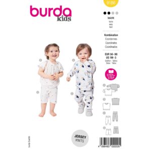 Sweatshirt og Bukser Burda Kids Str. 56-98
