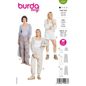 Bukser og Shorts Burda str. 34-44