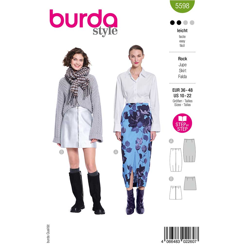 Nederdel Burda str. 36-48