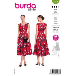 Kjole Burda str. 34-46