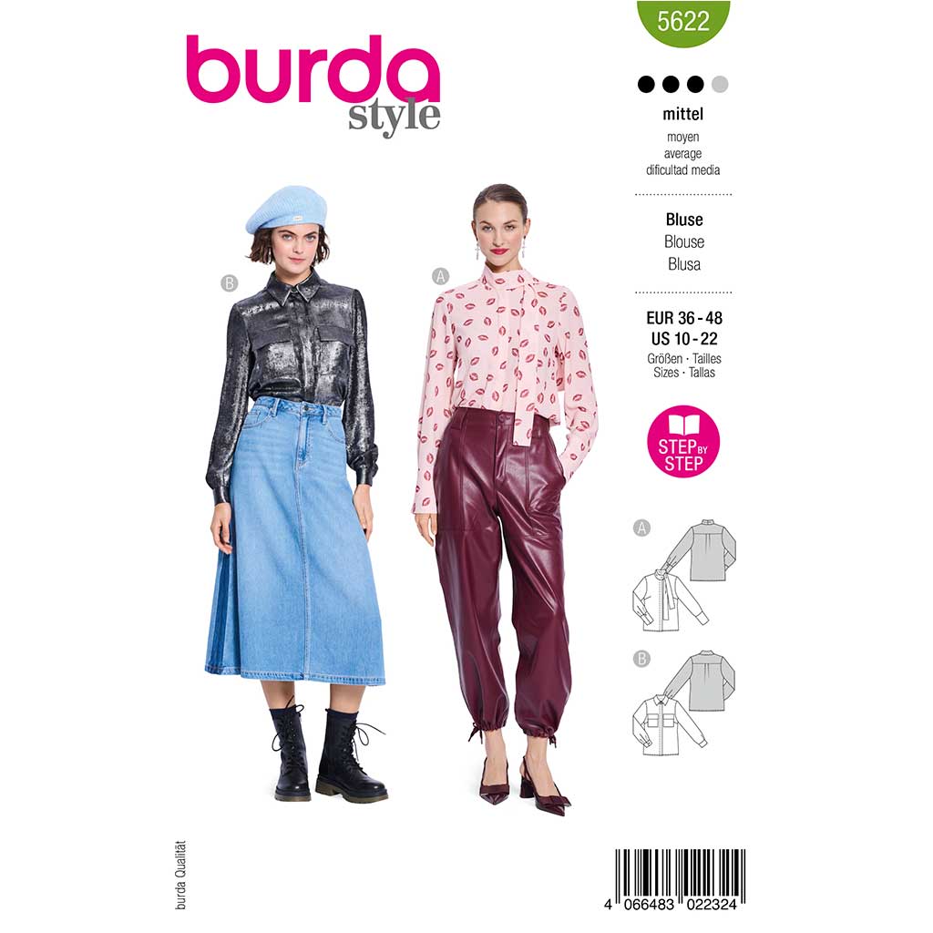 Bluse Burda str. 36-48