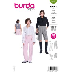 Bukser og Shorts Burda str. 34-44