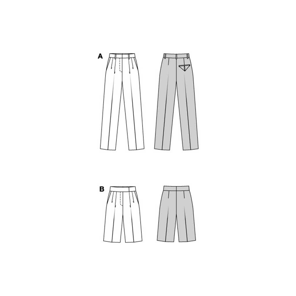 Bukser og Shorts Burda str. 34-44 - Billede 3