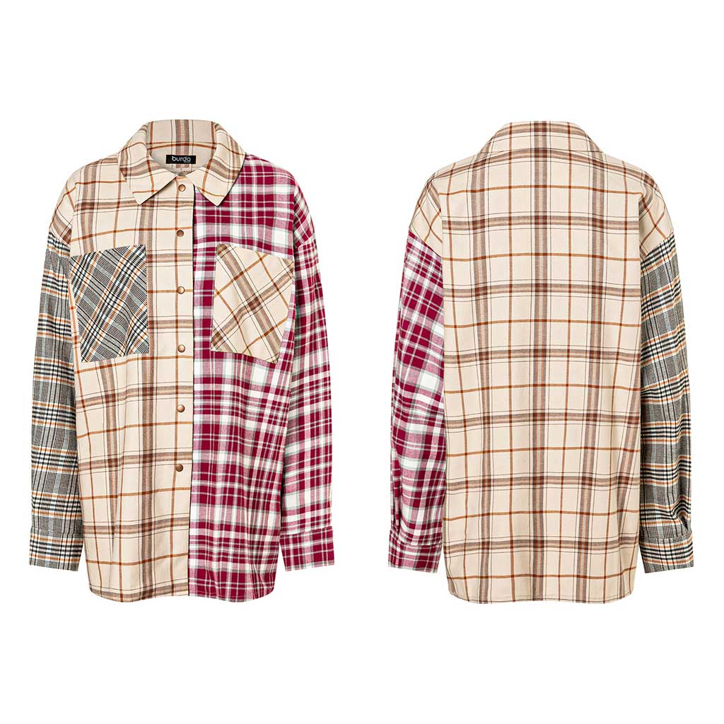 Bluse og Jakke Burda str. 34-44 - Billede 7