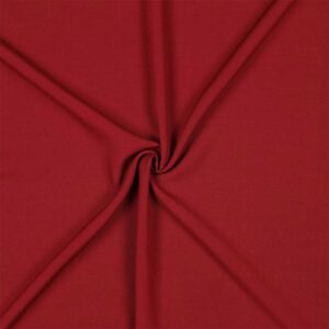 Blød viskose med elegant glans Bordeaux
