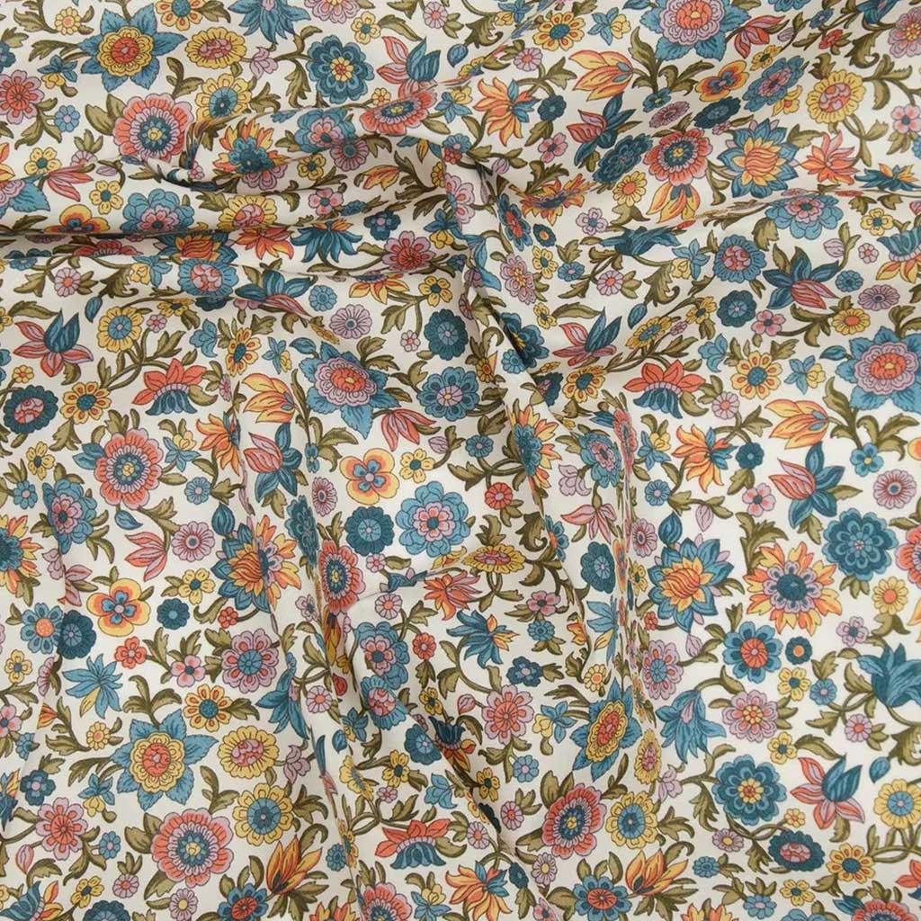 Liberty Fabrics Ruth Marina Due Blå