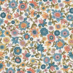 Liberty Fabrics Ruth Marina Due Blå