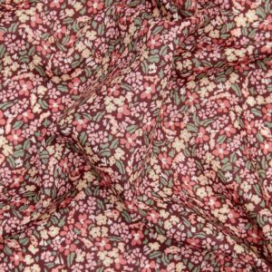 Liberty Fabrics Faye Bordeaux