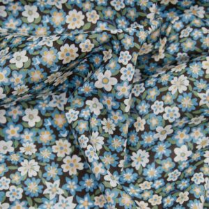Liberty Fabrics Daphne Olenna Brun