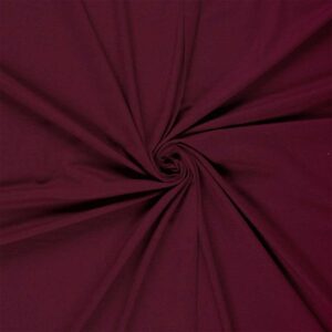High twist viscose jersey Wine