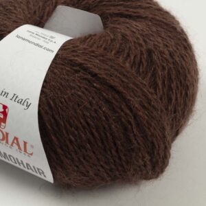 Dolce Mohair 50gr. Rød brun
