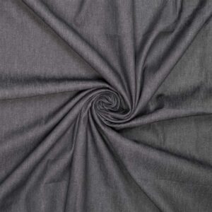 Økologisk hamp/bomuldsdenim - 6,5 oz Mørk Marineblå