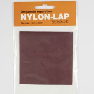 Nylon-lap M/LIM TIL OMGÅENDE REPARATION, Bordeaux 10 x 20cm