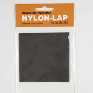 Nylon-lap M/LIM TIL OMGÅENDE REPARATION, Brun 10 x 20cm