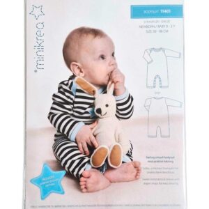 Minikreabodysuit str. 0-3 år