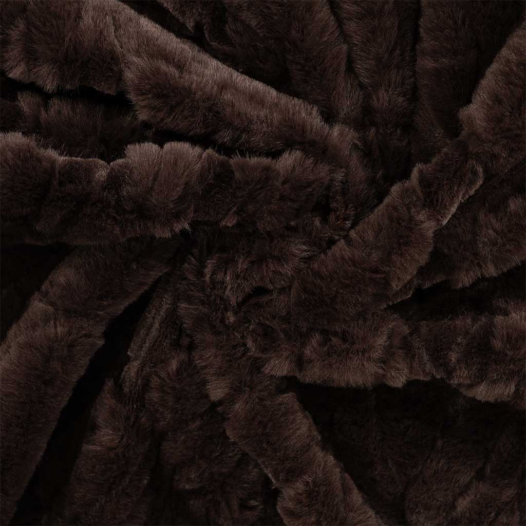 Blød Pelslook Brun