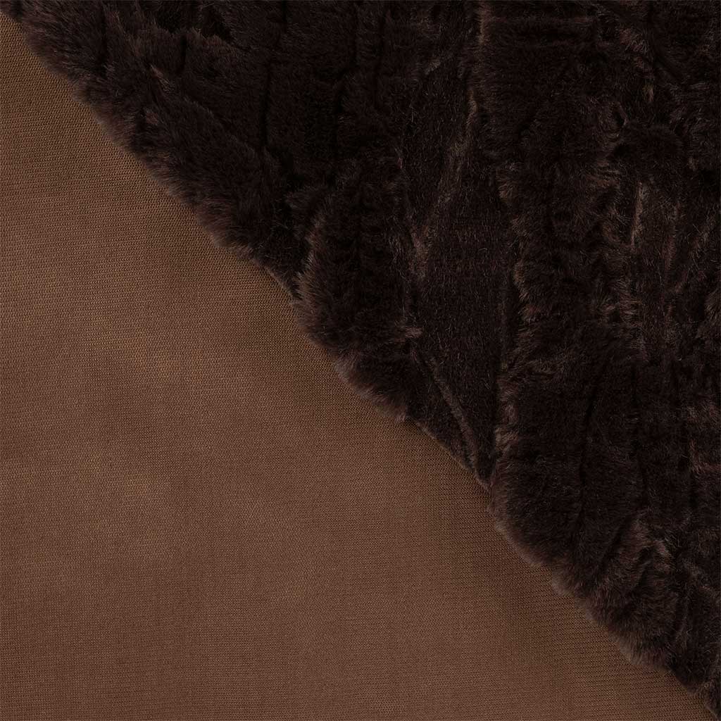 Blød Pelslook Brun - Billede 3