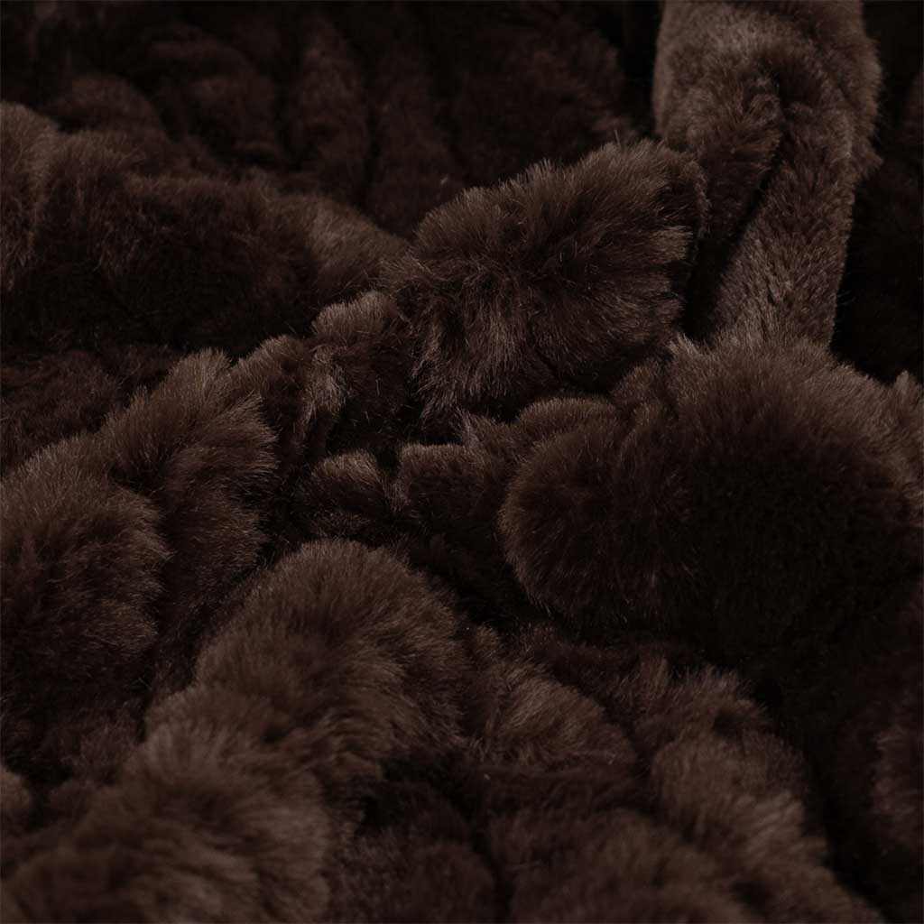Blød Pelslook Brun - Billede 5