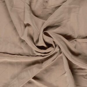 Stone washed viskoseblanding Lys jord