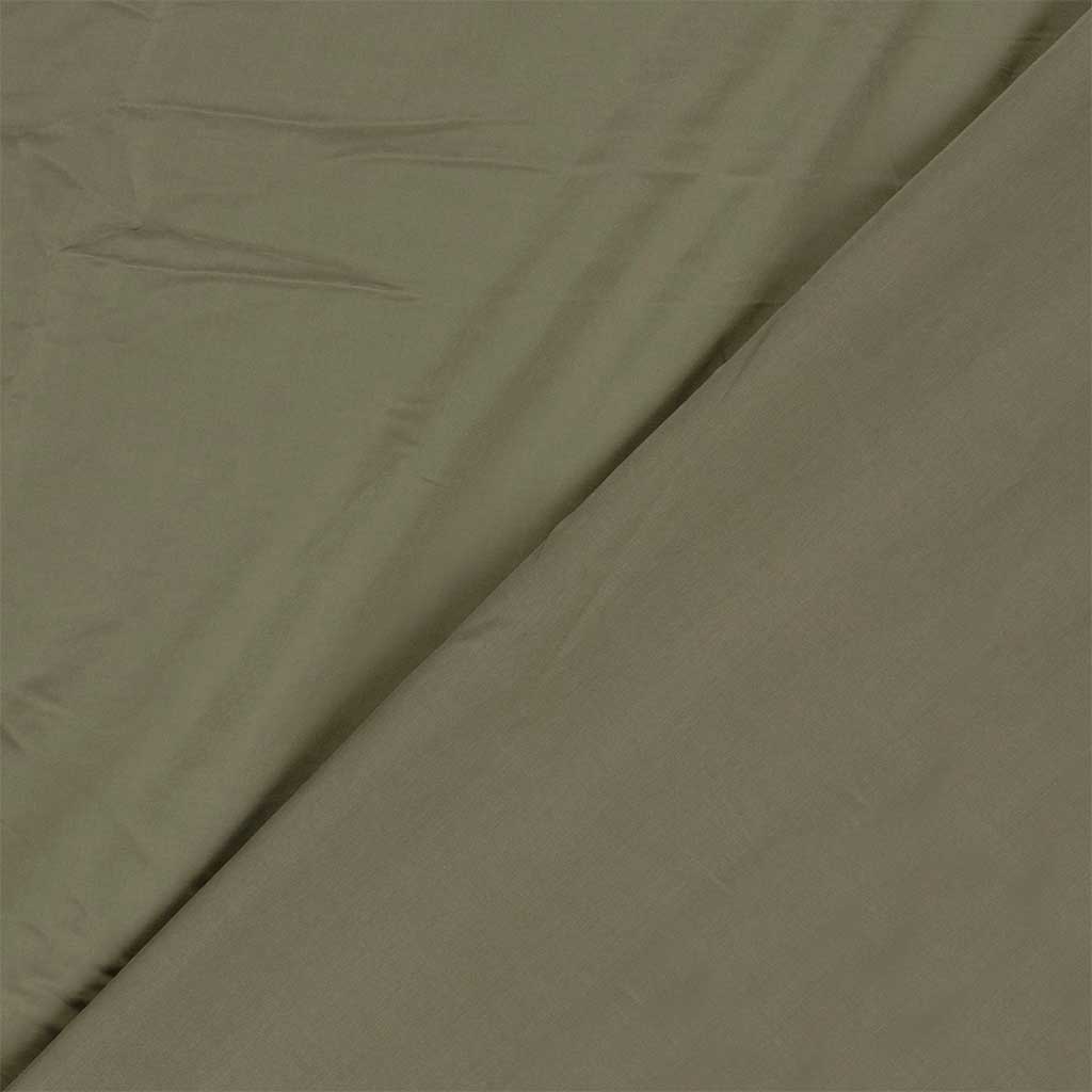 Stone washed viskoseblanding Mørk khaki - Billede 3