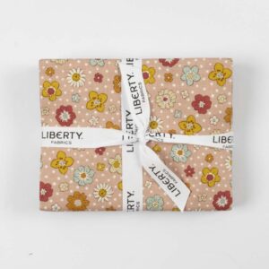 Liberty Fabrics Fat quarters 5 stk. Rubinrød