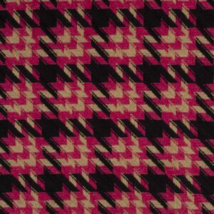 Hanefjedsvævet frakkeuld Party pink