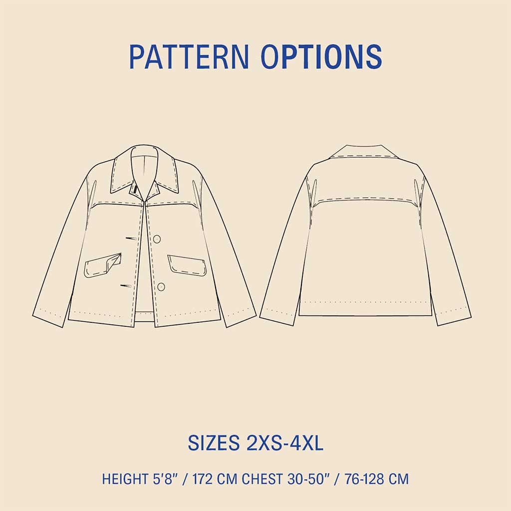 WBM Car coat str. 2xs - 4xl - Billede 3