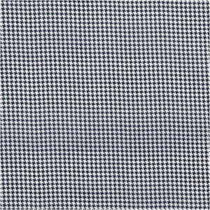 Viscose foer m hanefjed print, hvid/sort, 1lb.m.