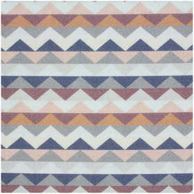 Bomuld m/ zigzag, misty rose, 1lb.m.