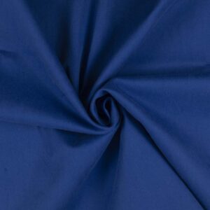Bomuld/ tencel twill Ultra marine