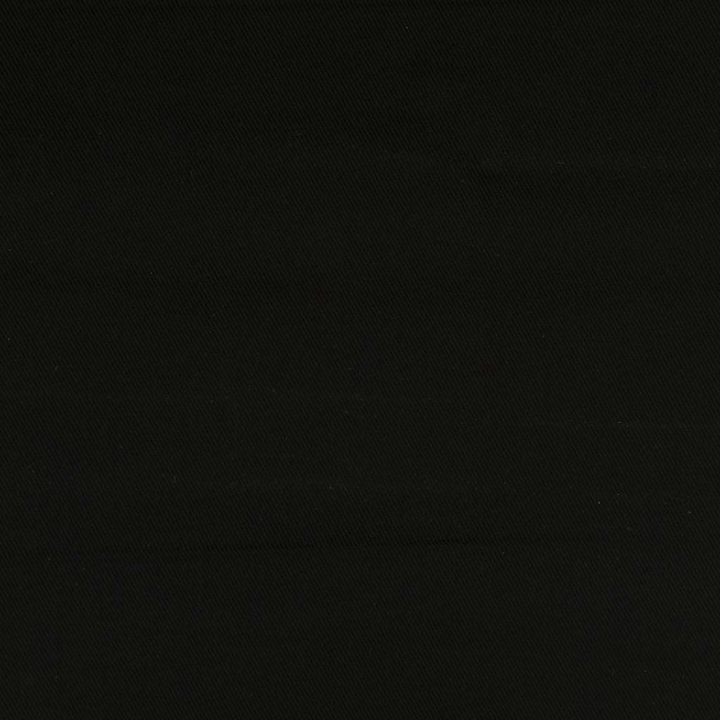 Kraftig bomuldstwill med stretch Black - Billede 2