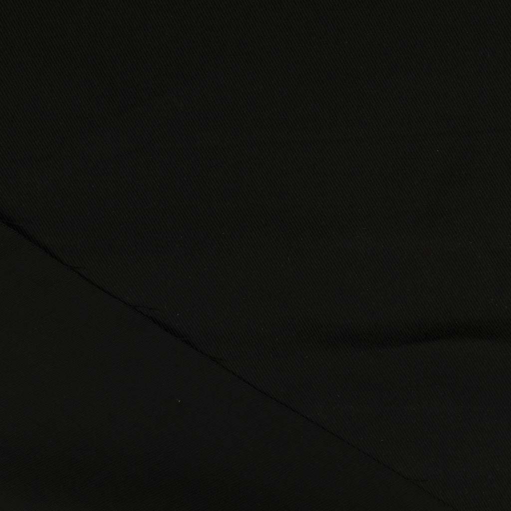 Kraftig bomuldstwill med stretch Black - Billede 3