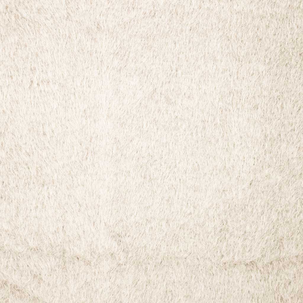 Mohair look Råhvid - Billede 2
