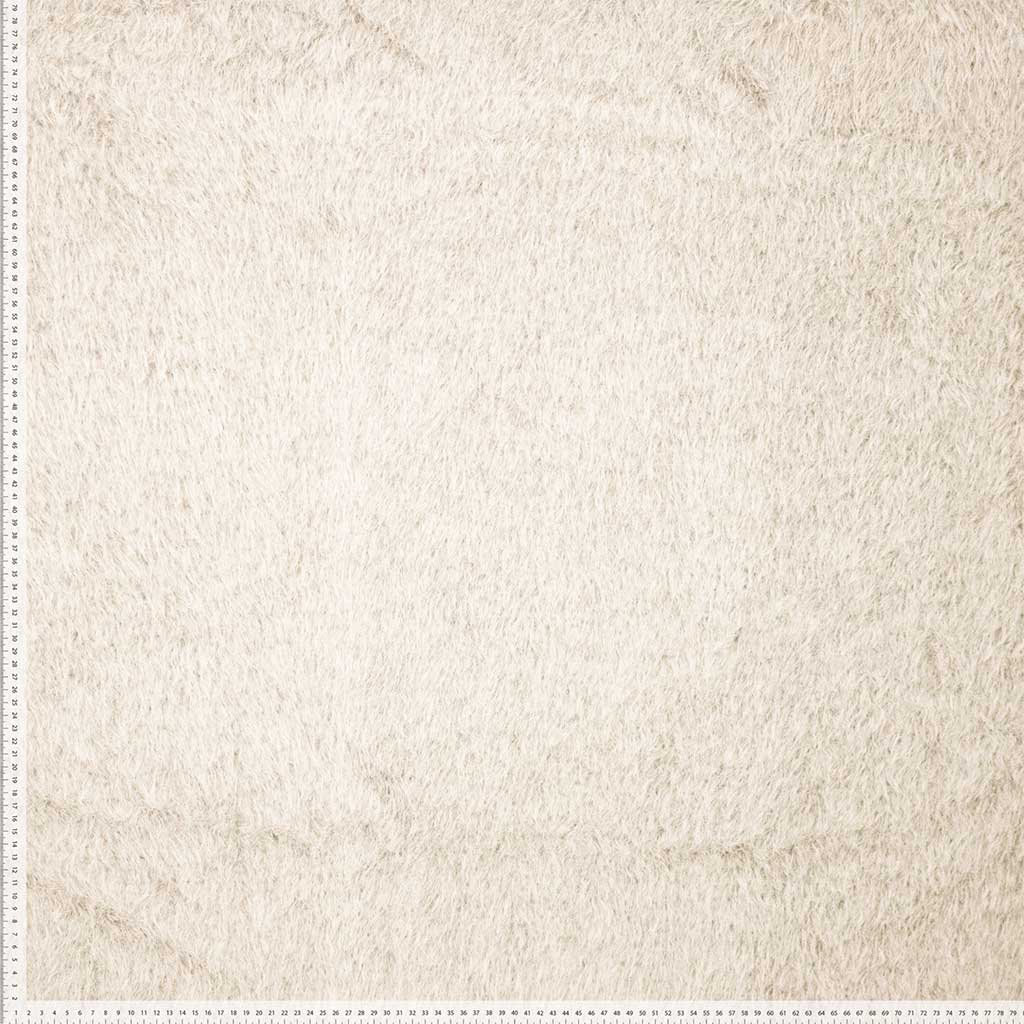 Mohair look Råhvid - Billede 4