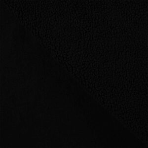 Blød teddy Sort