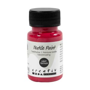 Textile Color, 50ml Primær rød,